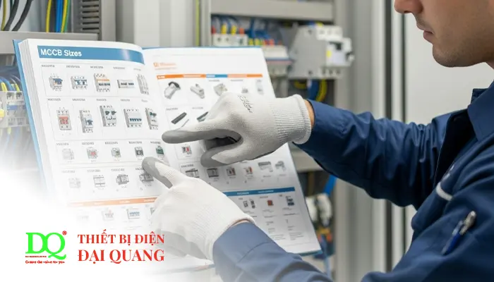 CẦU DAO TỰ ĐỘNG MCCB - LS 3P 20A 22KA tại Thiết Bị Điện Đại Quang