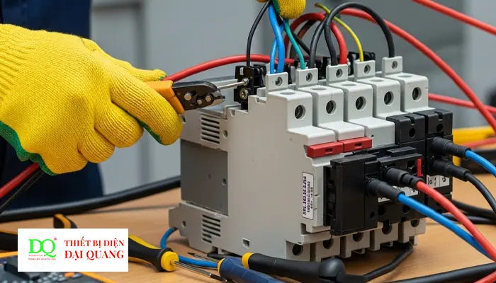ACB Mitsubishi AE1600-SW 3P, 1600A, 65KA Kiểu Lắp Cố Định tại Thiết Bị Điện Đại Quang