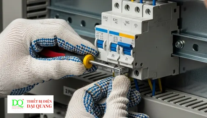 CẦU DAO ĐIỆN MCCB - ABB 2P 25A 30kA, loại A1N tại Thiết Bị Điện Đại Quang
