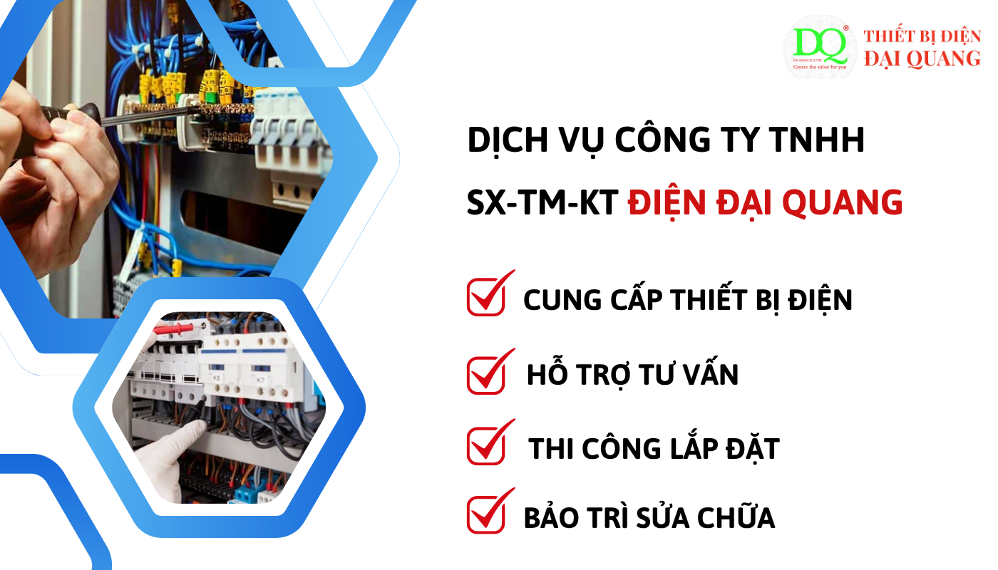 Hướng dẫn lắp đặt cầu dao LS MCB 2P 6A 6kA tại thiết bị điện đại quang