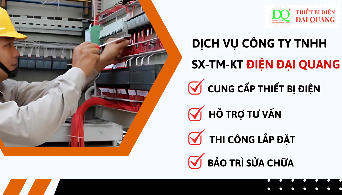 Hướng dẫn lắp đặt Cầu dao tự động MCB 2P 32A 4.5Ka đúng kỹ thuật tại thiết bị điện đại quang