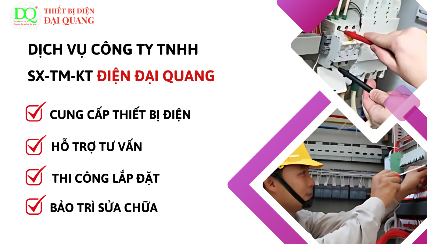 Hướng dẫn lắp đặt cầu dao tự động MCB LS 1P 6A 6KA tại thiết bị điện đại quang