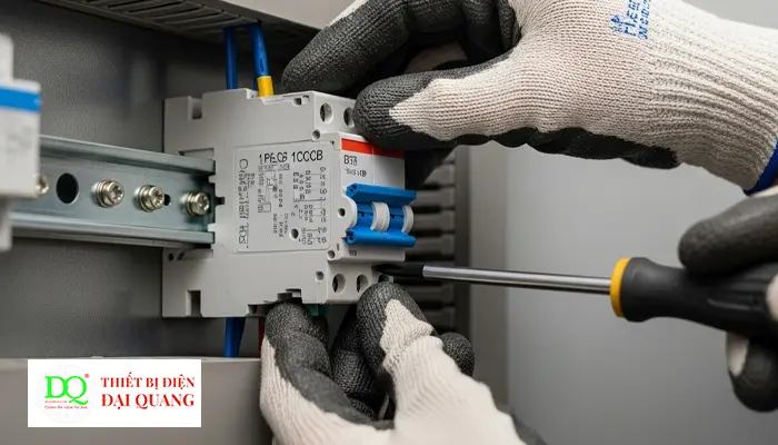 CẦU DAO ĐIỆN MCCB - ABB 1P 32A 18kA, loại A1C tại Thiết Bị Điện Đại Quang