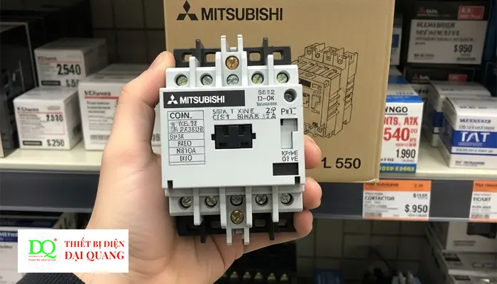 Khởi Động Từ Mitsubishi S-N12 AC110 tại Thiết Bị Điện Đại Quang