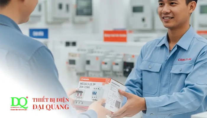 CẦU DAO TỰ ĐỘNG MCCB - LS 3P 20A 22KA tại Thiết Bị Điện Đại Quang