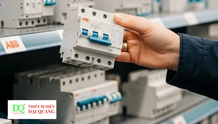 CẦU DAO ĐIỆN MCCB - ABB 1P 32A 18kA, loại A1C tại Thiết Bị Điện Đại Quang