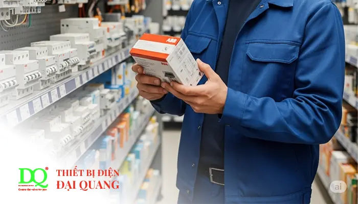CẦU DAO TỰ ĐỘNG MCB-ABB 3P 16A 4.5kA SH203L-C16 tại Thiết Bị Điện Đại Quang