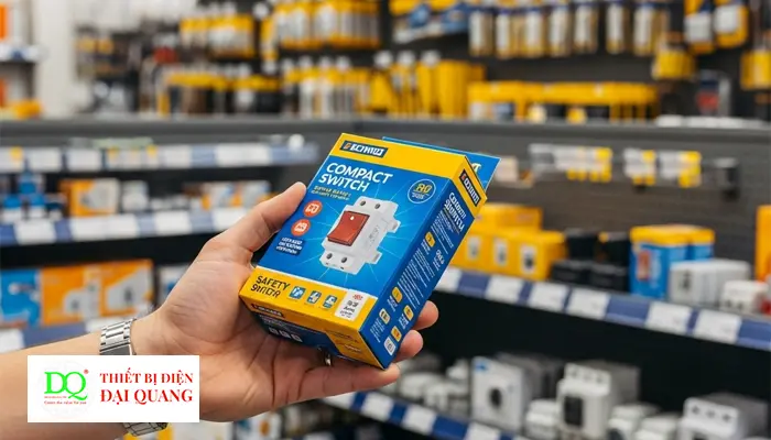 Cầu giao chống giật RCBO RCCB BV-DN 1PN 10A 30 tại Thiết Bị Điện Đại Quang.