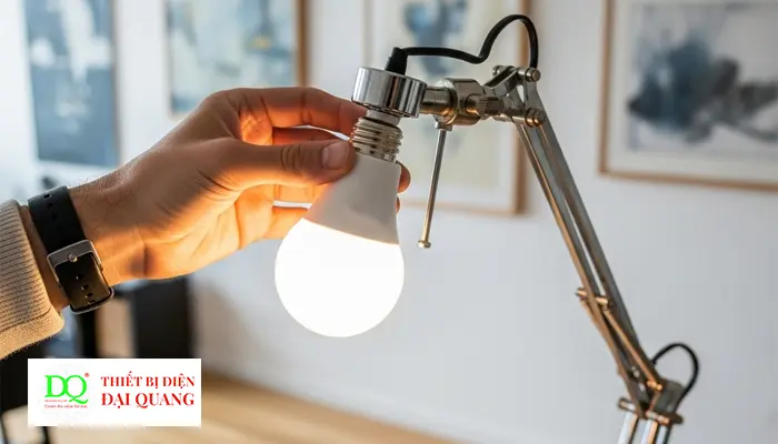 BÓNG LED 7W tại Thiết Bị Điện Đại Quang