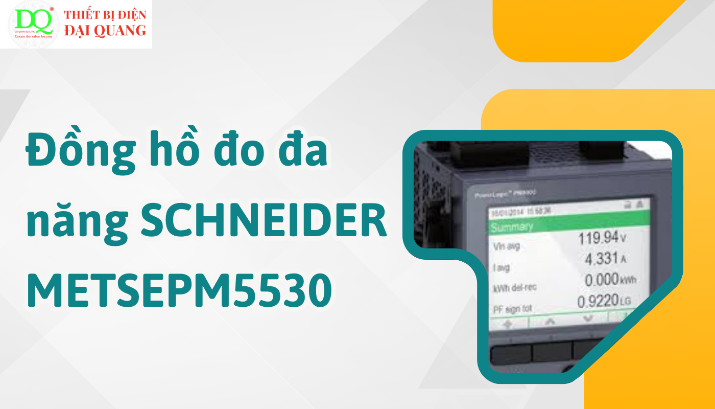Ứng dụng của Đồng hồ đo đa năng SCHNEIDER METSEPM5530 tại thiết bị điện đại quang