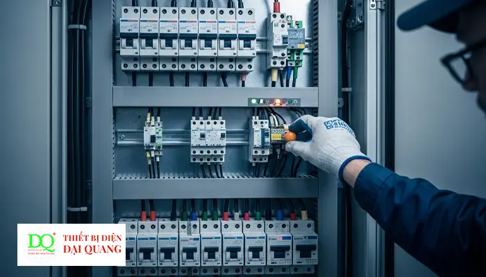Tủ Điện ngăn chứa MCCB tại Thiết Bị Điện Đại Quang
