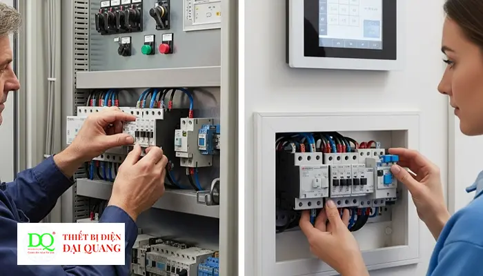 Khởi Động Từ Mitsubishi S-N12 AC110 tại Thiết Bị Điện Đại Quang
