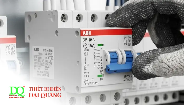 CẦU DAO TỰ ĐỘNG MCB-ABB 3P 16A 4.5kA SH203L-C16 tại Thiết Bị Điện Đại Quang