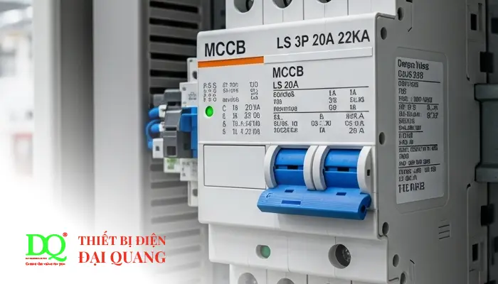 CẦU DAO TỰ ĐỘNG MCCB - LS 3P 20A 22KA tại Thiết Bị Điện Đại Quang