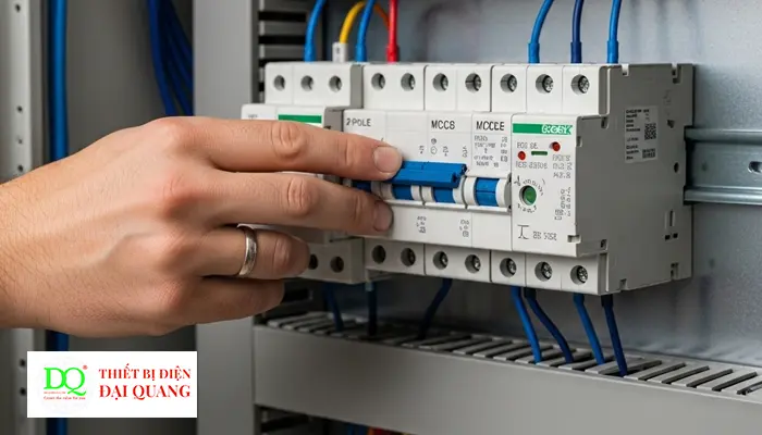 CẦU DAO ĐIỆN MCCB - ABB 2P 25A 30kA, loại A1N tại Thiết Bị Điện Đại Quang