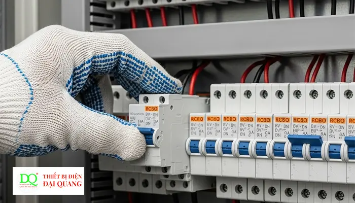 RCBO 1P BV-DN 1PN 6A 30 tại Thiết Bị Điện Đại Quang