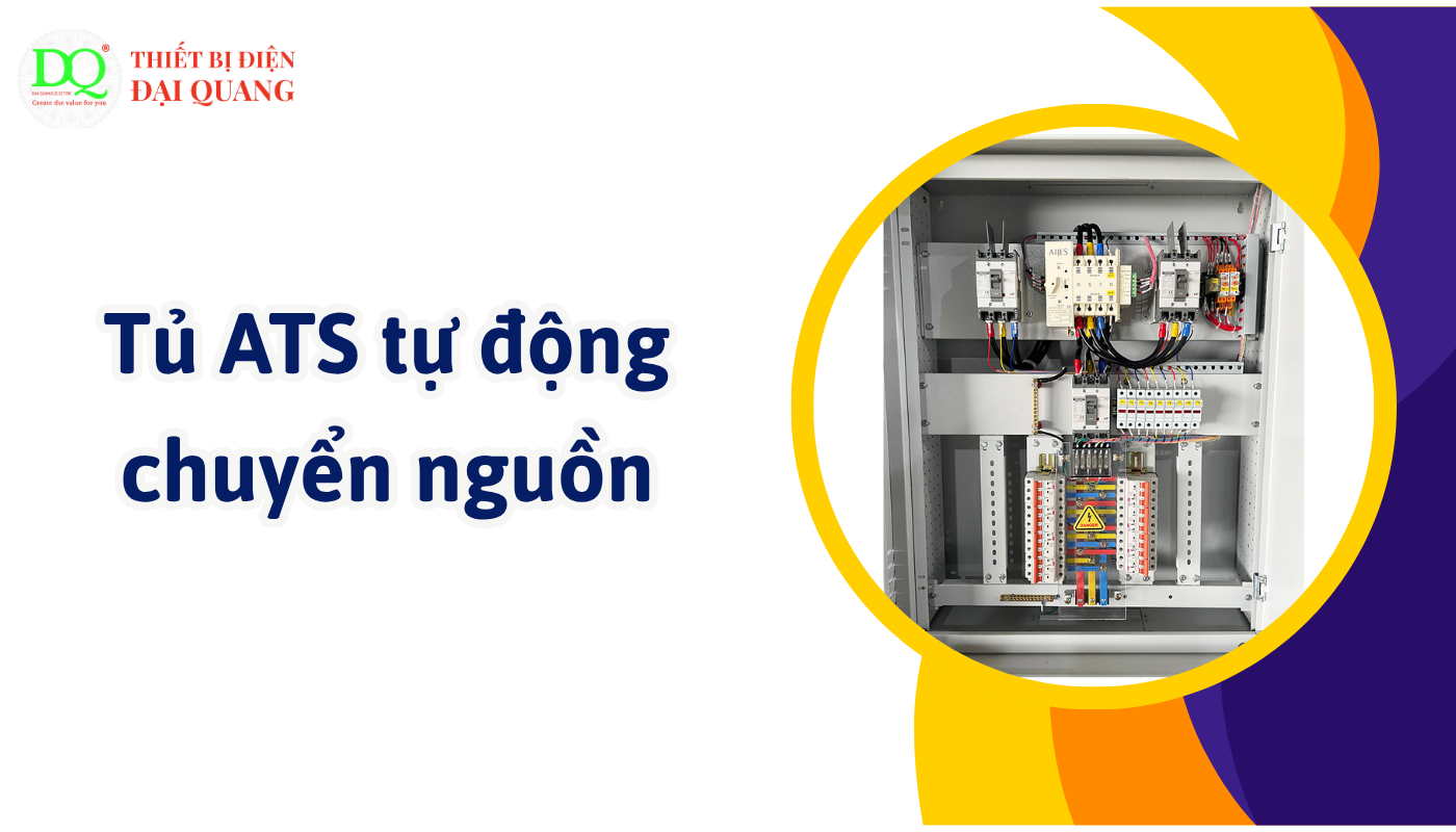 Ứng dụng thực tế của Tủ ATS tự động chuyển nguồn tại thiết bị điện đại quang
