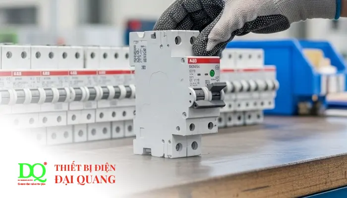 CẦU DAO TỰ ĐỘNG MCB-ABB 3P 16A 4.5kA SH203L-C16 tại Thiết Bị Điện Đại Quang