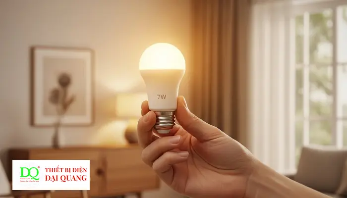 BÓNG LED 7W tại Thiết Bị Điện Đại Quang