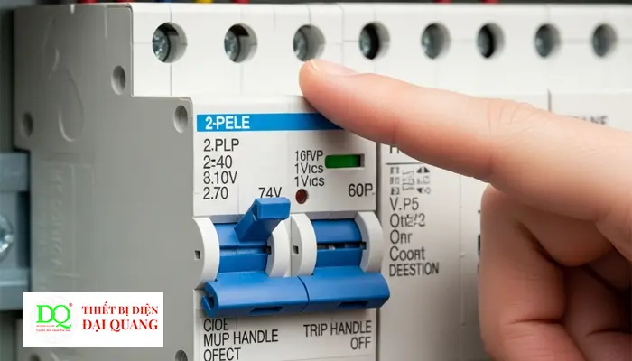 CẦU DAO ĐIỆN MCB - SCHNEIDER EZ9F34206 2P 10A 4.5kA tại Thiết Bị Điện Đại Quang