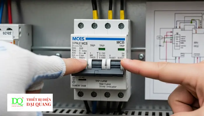 MCB MITSUBISHI BHW-T10 3P C63 tại Thiết Bị Điện Đại Quang