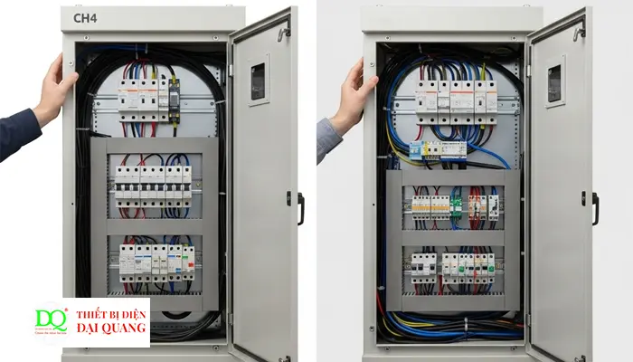 Tủ Điện CH4 tại Thiết Bị Điện Đại Quang.