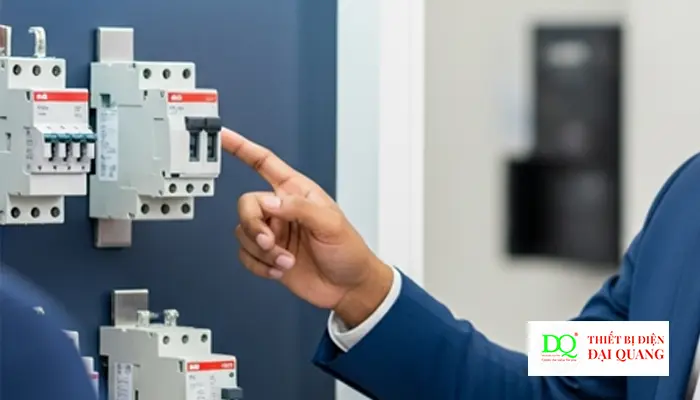 CẦU DAO ĐIỆN MCCB - ABB 4P 25A 10kA, loại A1A tại Thiết Bị Điện Đại Quang