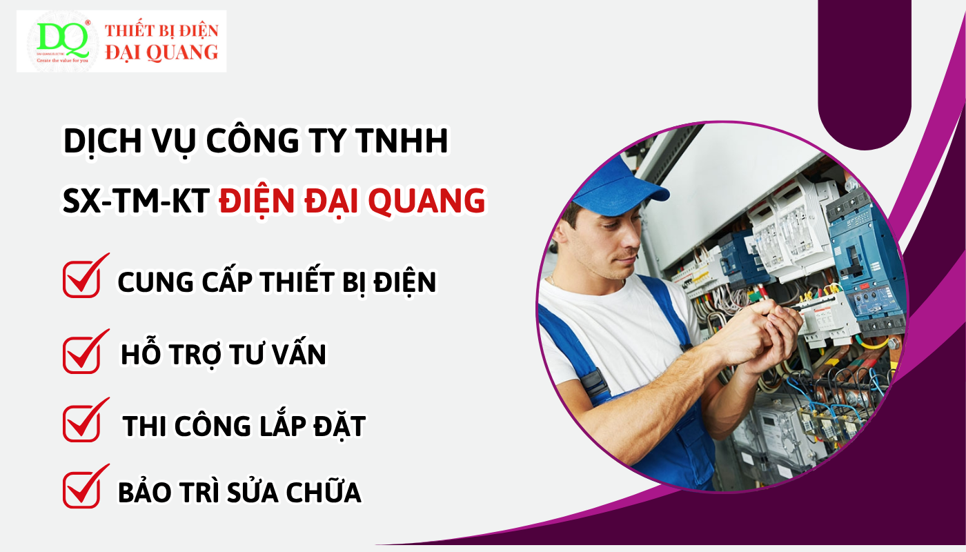 Vì sao nên chọn mua MCB 4P 50A 10KA tại đơn vị chúng tôi? tại thiết bị điện đại quang