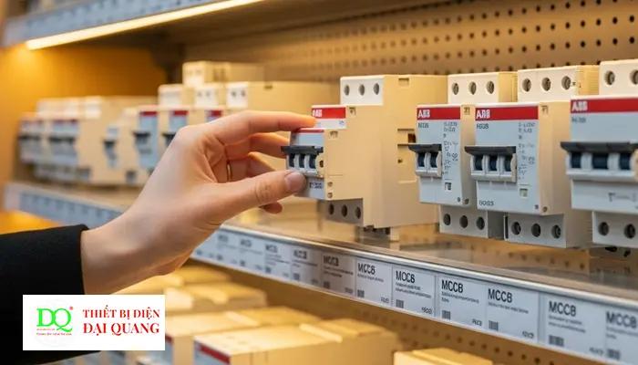 CẦU DAO ĐIỆN MCCB - ABB 2P 25A 30kA, loại A1N tại Thiết Bị Điện Đại Quang