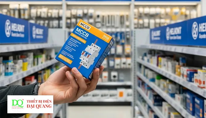 MCCB Mitsubishi 4P/150A/30KA – NF160-SW tại Thiết Bị Điện Đại Quang