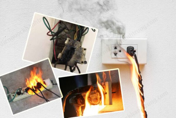 sự cố khi dùng thiết bị điện kém chất lượng