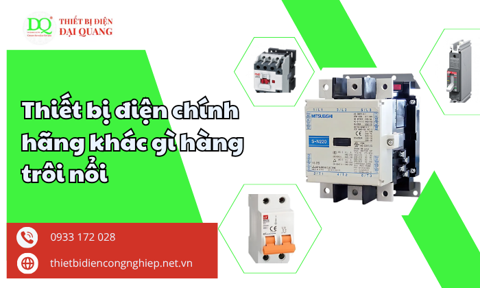 thiết bị điện chính hãng khác gì hàng trôi nổi