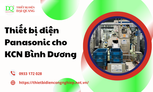 thiết bị điện panasonic cho kcn bình dương