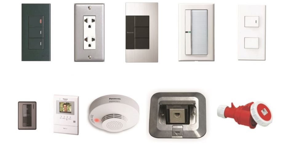 Các nhóm Thiết bị điện Panasonic phổ biến trong khu chế xuất