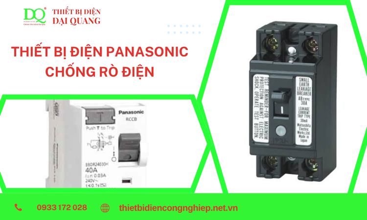 Thiết Bị Điện Panasonic Chống Rò Điện – Giải Pháp An Toàn Vượt Trội Cho Mọi Công Trình