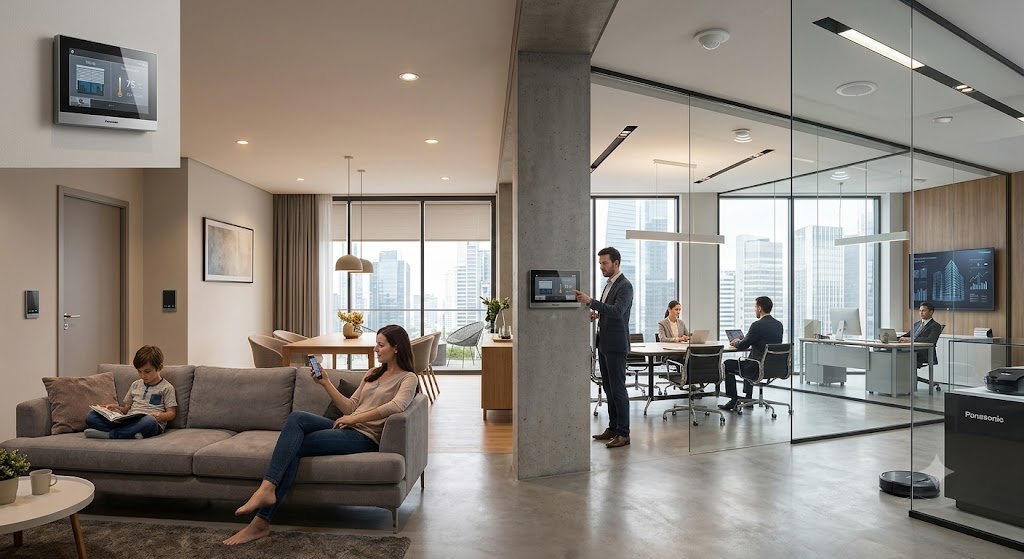 ứng dụng của thiết bị điện panasonic cho smart home